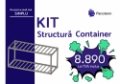 Kit Structura Container - Imbinare cu suruburi - NU necesita macara