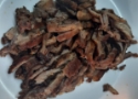 Pastrama de berbecut impanata