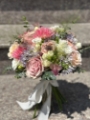 Buchet de cununie roz