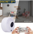 Camera ascunsa Wi-Fi LS008 in detector de fum fals, Full HD 1080p, Viziune nocturna, Detectie PIR, Audio, Control prin aplicatie, Autonomie f.mare