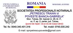 Societate Profesională Notarială Petrescu Traian şi Poveste Bianca-Gabriela