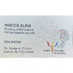 Psiholog Alina Mircica