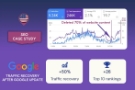Studiu de caz recuperare trafic dupa google penalty