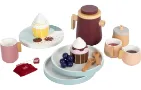 Set de servire cafea si ceai din lemn