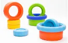 Set de 10 roti creative pentru dezvoltarea abilitatilor motrice