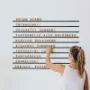 Sistem premium de afișare a meniului cu litere din lemn - Wooden Letter Board