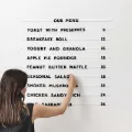 Panou meniu magnetic pentru cafenele, restaurante – Magnetic Menu Board