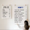 Panou de meniu suspendat Hanging Menu Board