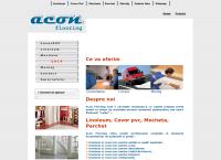 Website SC ACON Flooring SRL