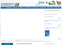 Website Federatia Romana de Canotaj