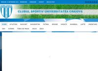 Website Club Sportiv Scolar Universitatea Craiova