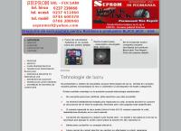 Website Seprom SRL