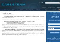 Website SC Cableteam SRL