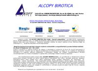 Website Alcopy Birotica S.r.l