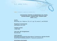 Website Apecc SRL