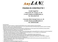 Website AnyLAN Sistem SRL