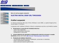 Website Electro Instal Grup SRL