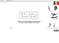 Website Clubul Sportiv Karate Dinamic Constanta