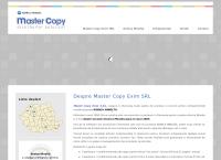 Website Master Copy Exim SRL
