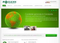 Website SC Roclean 2004 SRL