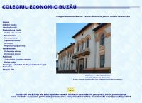Website Colegiul Economic Buzau
