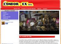Website Condor-Ex SRL