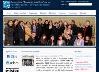Website Universitatea Alexandru Ioan Cuza - Facultatea de Teologie Romano-Catolica