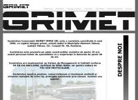Website Grimet Impex SRL