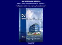 Website Idu Shipping & Services SRL