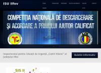 Website Inspectoratul Pentru Situatii de Urgenta Codrii Vlasiei Ilfov