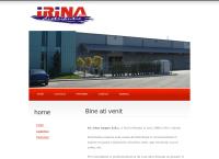 Website Irina Impex S.r.l