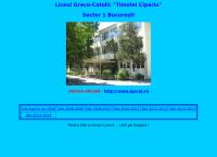Website Liceul Greco-Catolic Timotei Cipariu