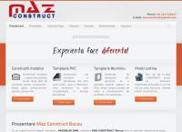 Website Maz Construct SRL