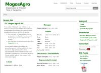 Website Mogoş Agro SRL