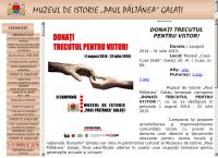 Website Muzeul de Istorie \"Paul Păltănea\"