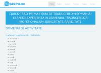 Website Quick-Trad SRL