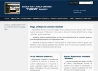 Website Scoala Postliceala Sanitara Fundeni