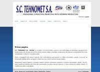 Website Tehnomet SA