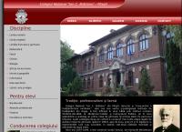 Website Colegiul National \"i. C. Bratianu\"