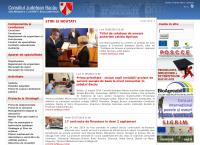 Website Consiliul Judeţean Bacău