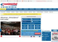Website Evenimentul, Cotidian