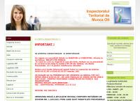 Website Inspectoratul Teritorial de Munca Olt