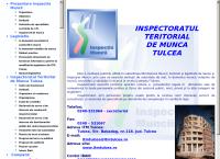 Website Inspectoratul Teritorial de Munca Tulcea