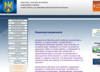 Website Inspectoratul de Jandarmi Judeţean Bistriţa-Năsăud