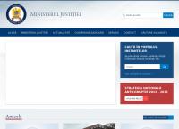 Website Ministerul Justitiei