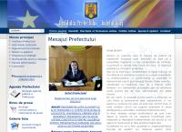 Website Institutia Prefectului Gorj