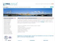 Website Prolingua Bucuresti