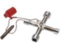 Cheie universala pentru panouri electrice 70 mm - Friedrich ( cod 500005 )