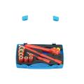 Trusa capete chei tubulare 3 8" izolate la 1000 V in cutie de plastic 10 piese - Unior ( 621647 )
