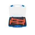 Set chei locas hexagonal T in cutie de plastic, DIM 4 - 8 4 piese - Unior ( 621648 )